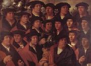 JACOBSZ, Dirck Group Portrait of the Arquebusiers of Amsterdam Spain oil painting artist